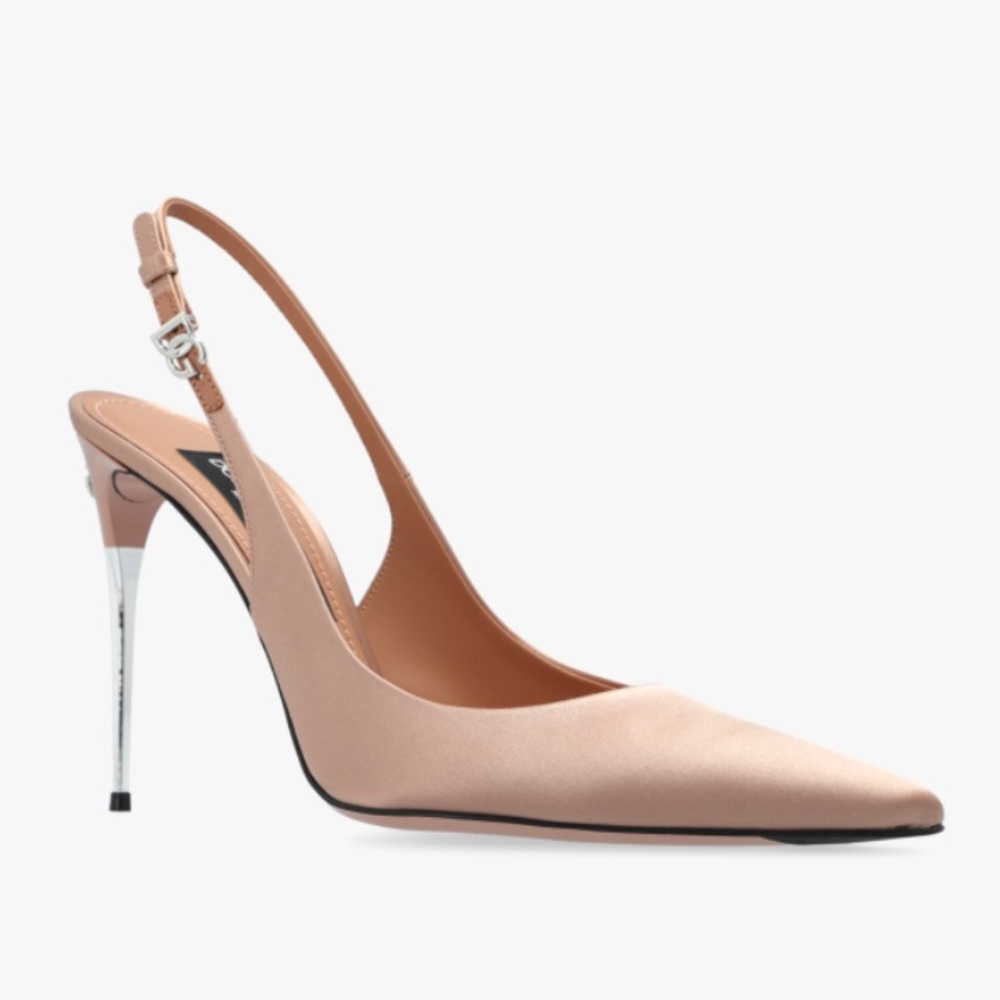 Dolce & Gabbana Satin Slingback Decol
- Bluefly
Size 9 Beige-Khaki